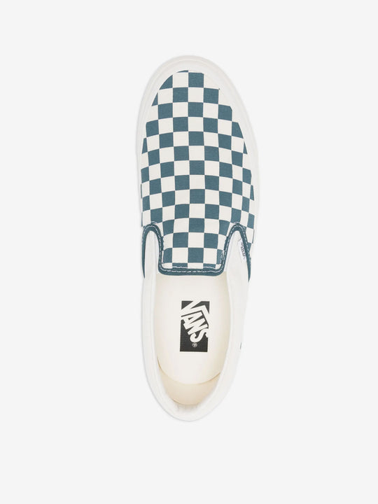 Green shoes, top view