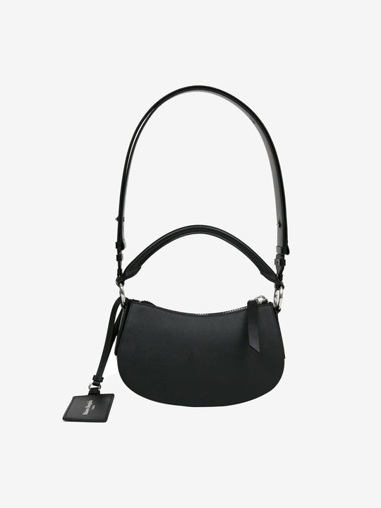 Black bag, back view