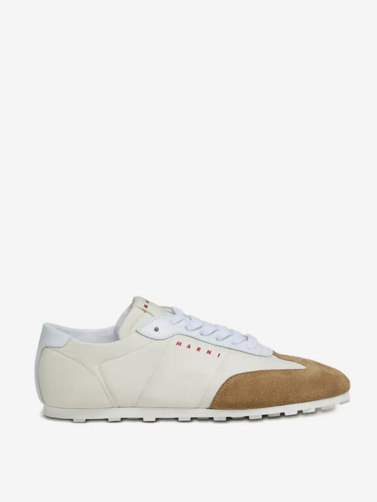 White sneakers, front view