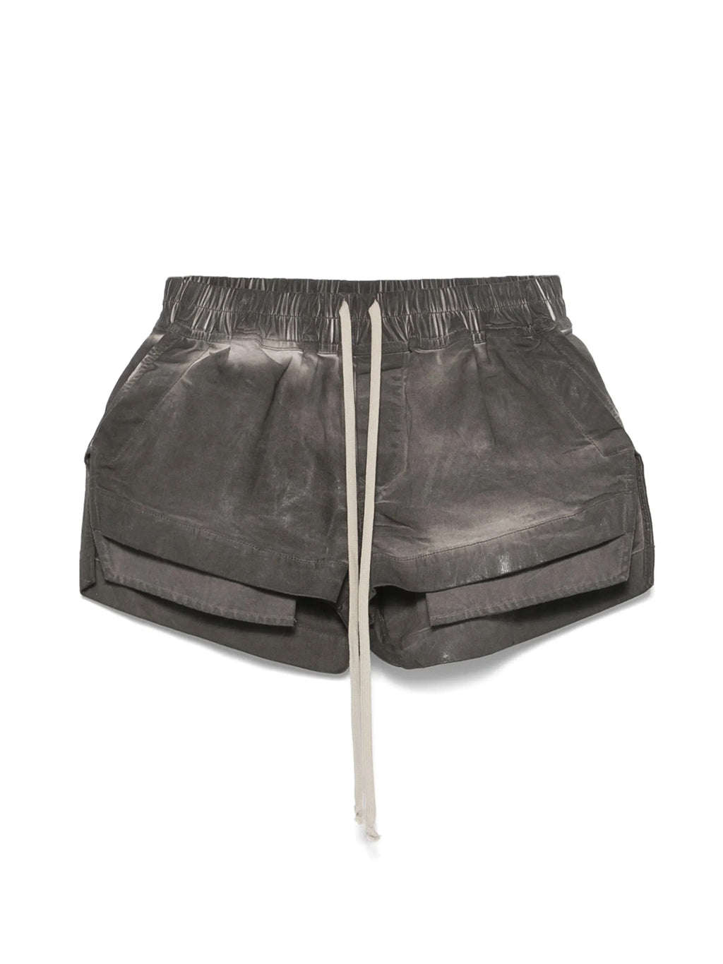 RICK OWENS DRKSHDW - Women Denim Fog Boxer Shorts