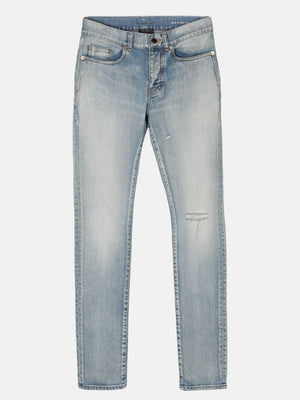 SAINT LAURENT - Men Skinny 5 Pocket Low Denim