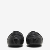 Black sneakers, back view