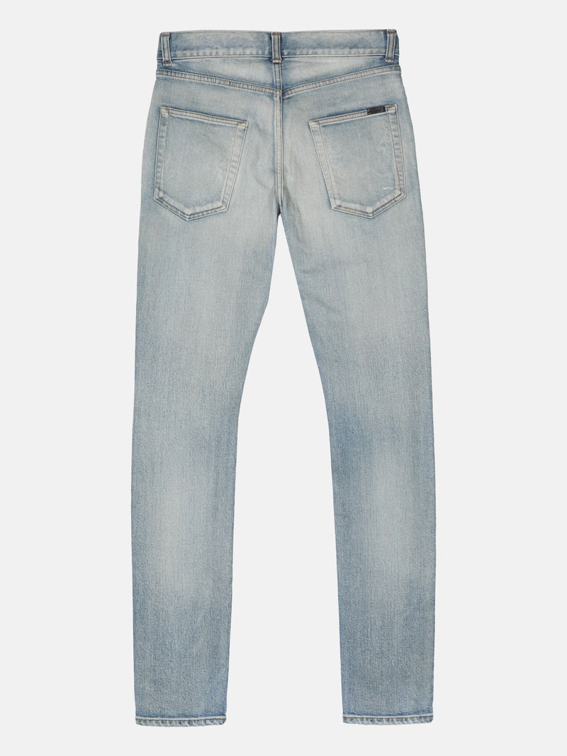 SAINT LAURENT - Men Skinny 5 Pocket Low Denim