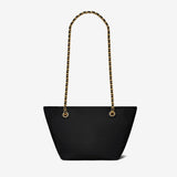 Black bag, back view