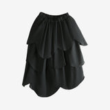 Black skirt, front view