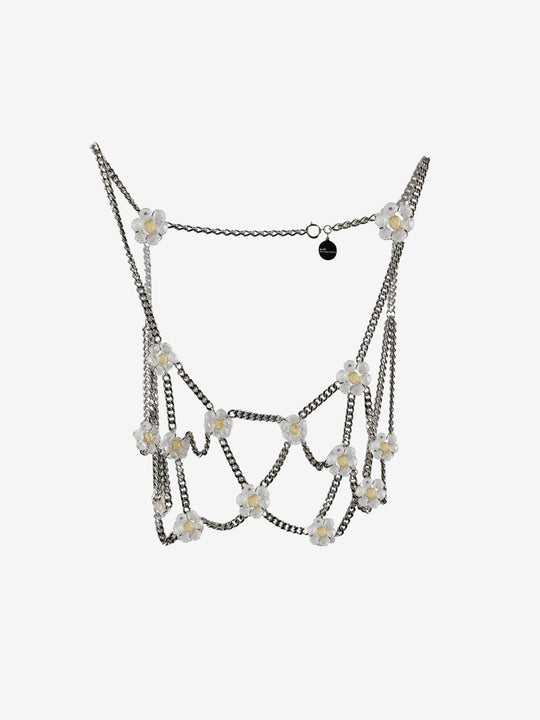 White top, front view