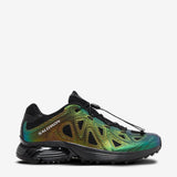 Multicolored athletic shoe ,front view