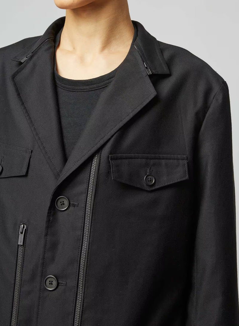 YOHJI YAMAMOTO POUR HOMME Men Long Fastener Jacket – Atelier New York