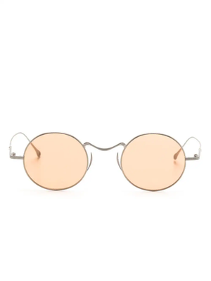 RIGARDS X UMA WANG Titanium Antique Silver (Frame) × Salmon (Lens) Matte Sunglasses