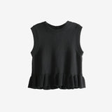 Black top, front view