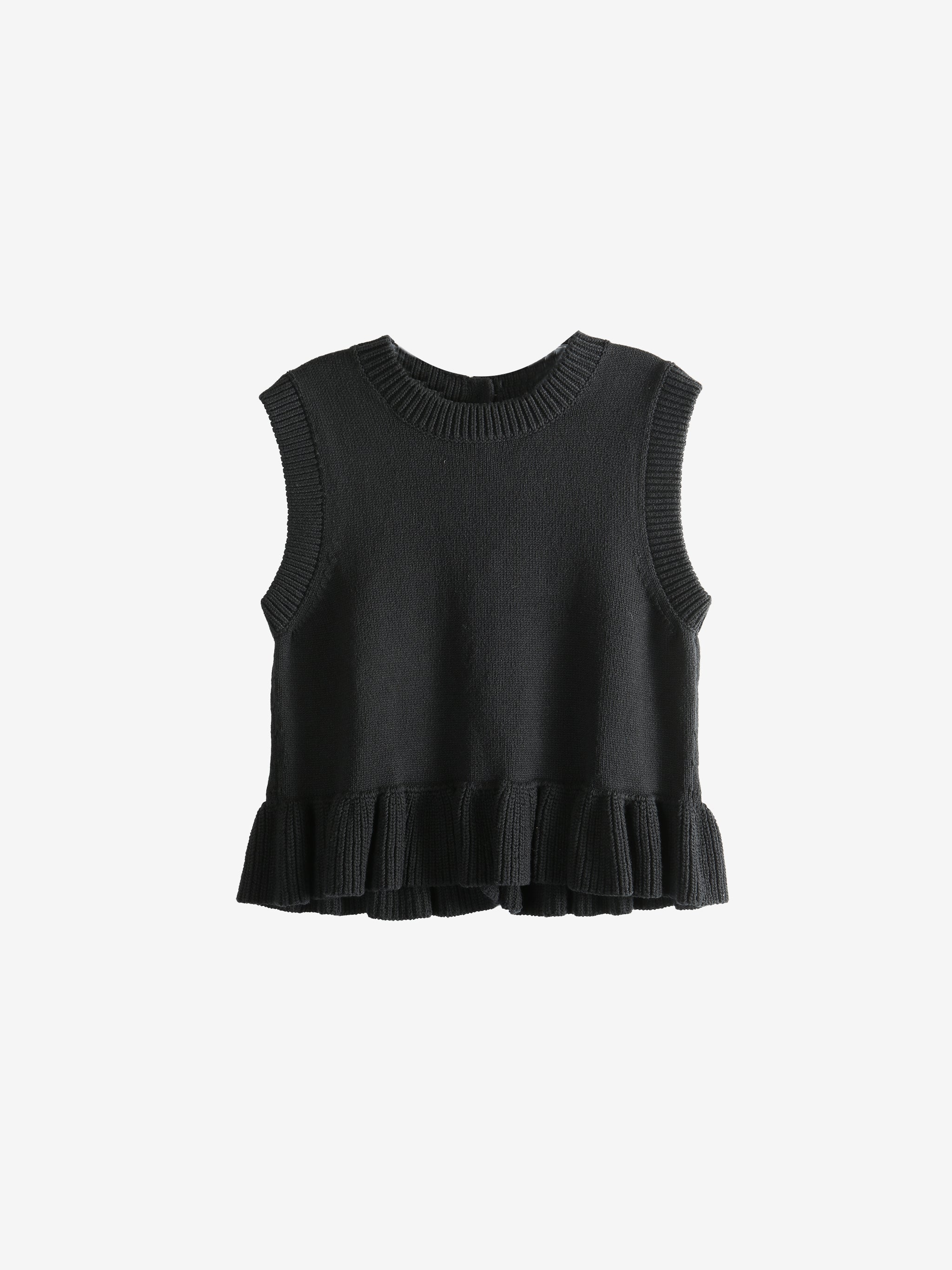 Black top, front view