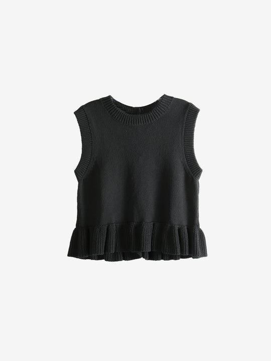 Black top, front view