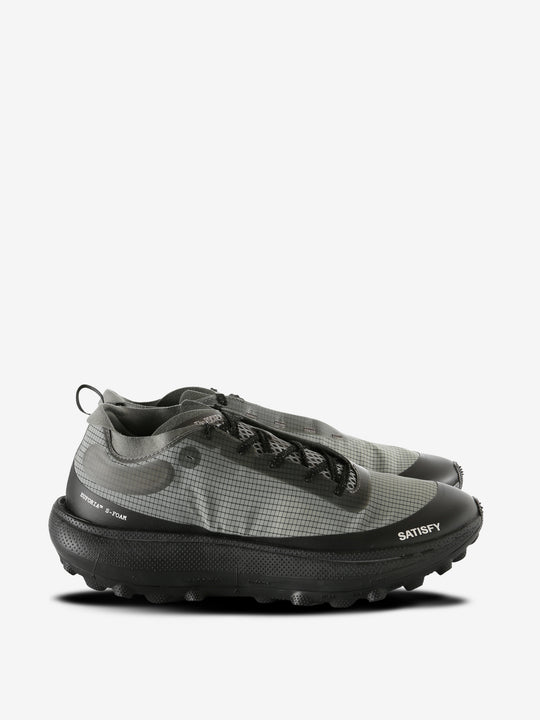 Grey sneaker, side view