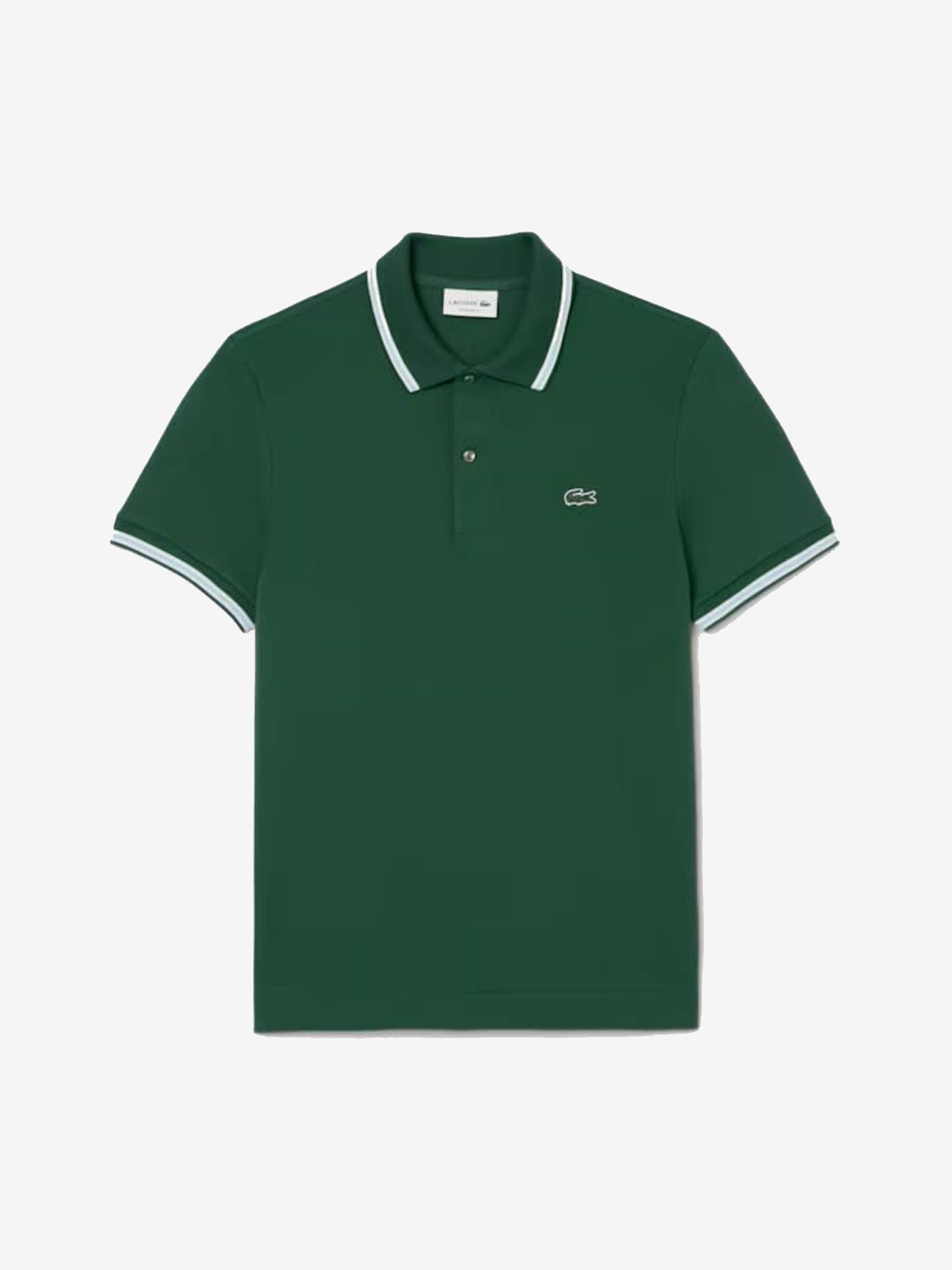 Green shirt, front view