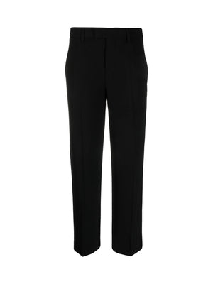 ANN DEMEULEMEESTER - Women Gaelle Slim Fit Cropped Viscose Trousers