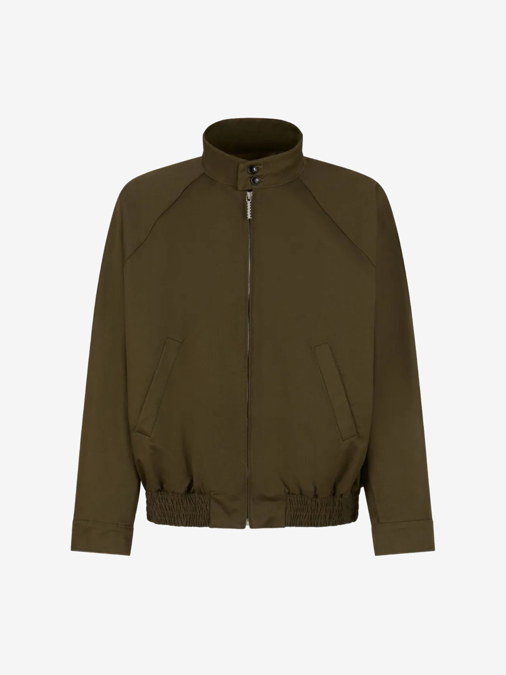 Brown jacket, front view