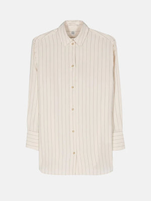 TOTEME - Women Loose Pinstriped Shirt