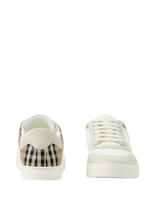 BURBERRY Men Vintage Check Panelled Sneakers