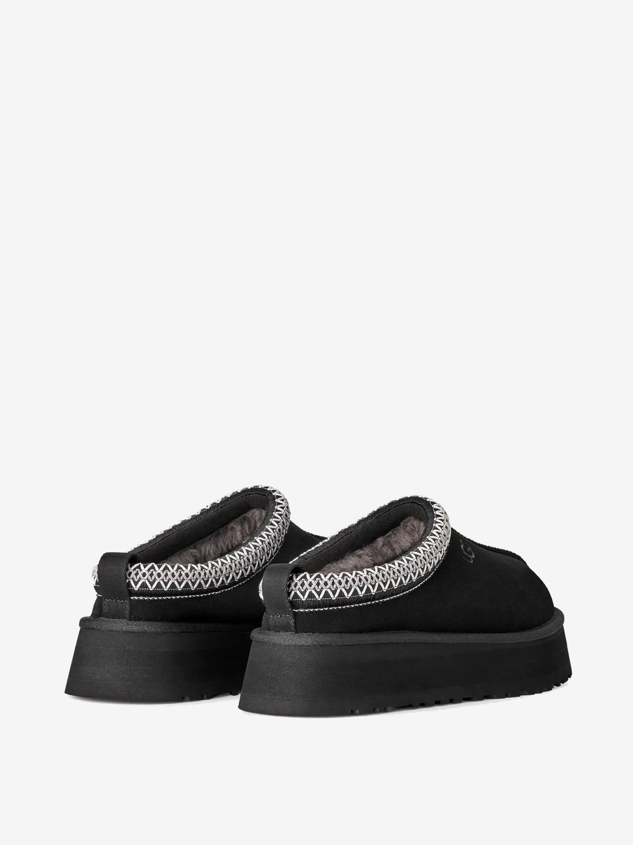 Black shoes,back view