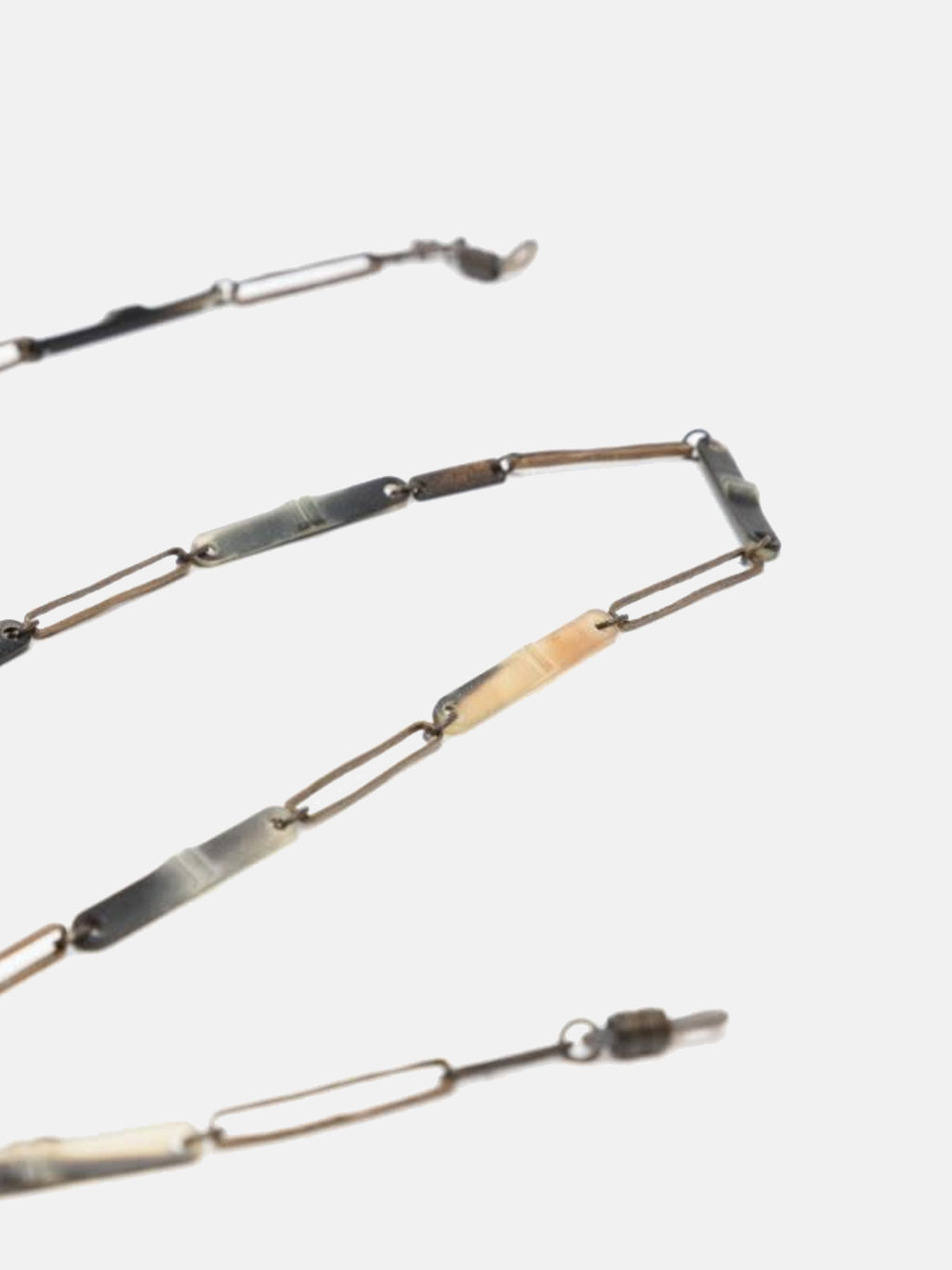 RIGARDS - Eyewear Chain Camo Horn+Gold Copper/Patina