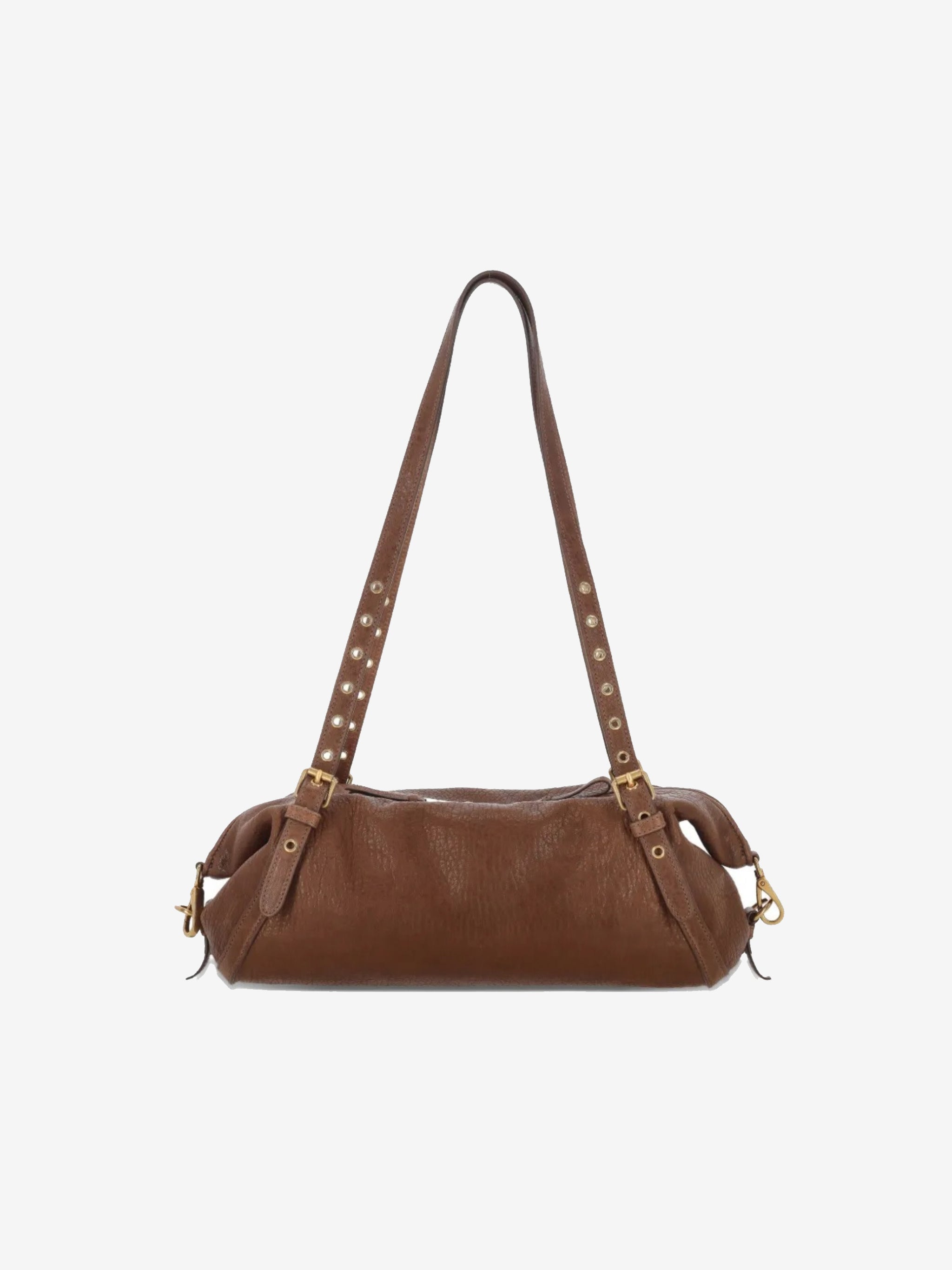 Brown bag, back view