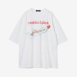 White t-shirt, front view