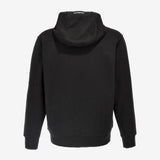 Black coat, back  view