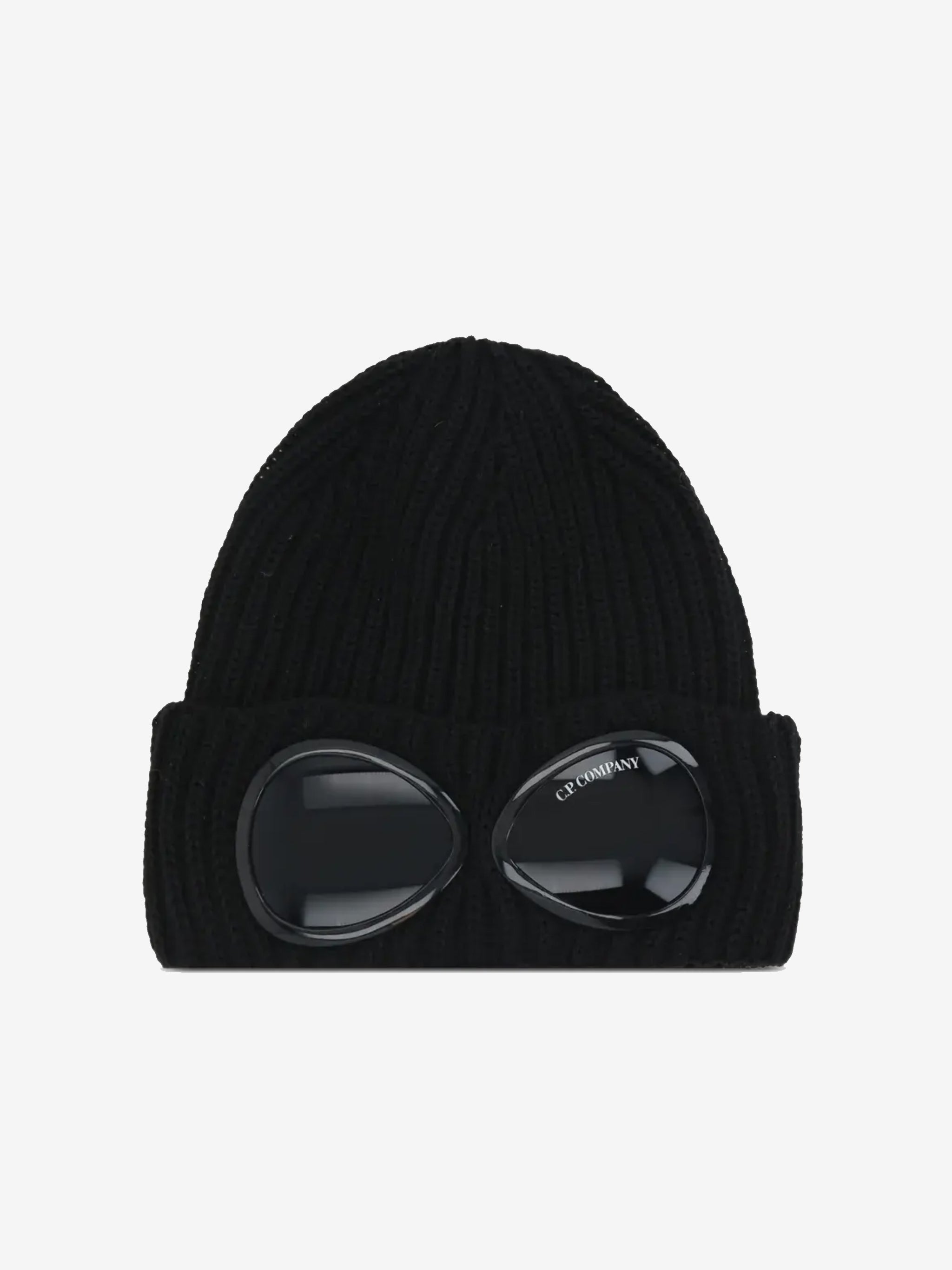 Black beanie, front view