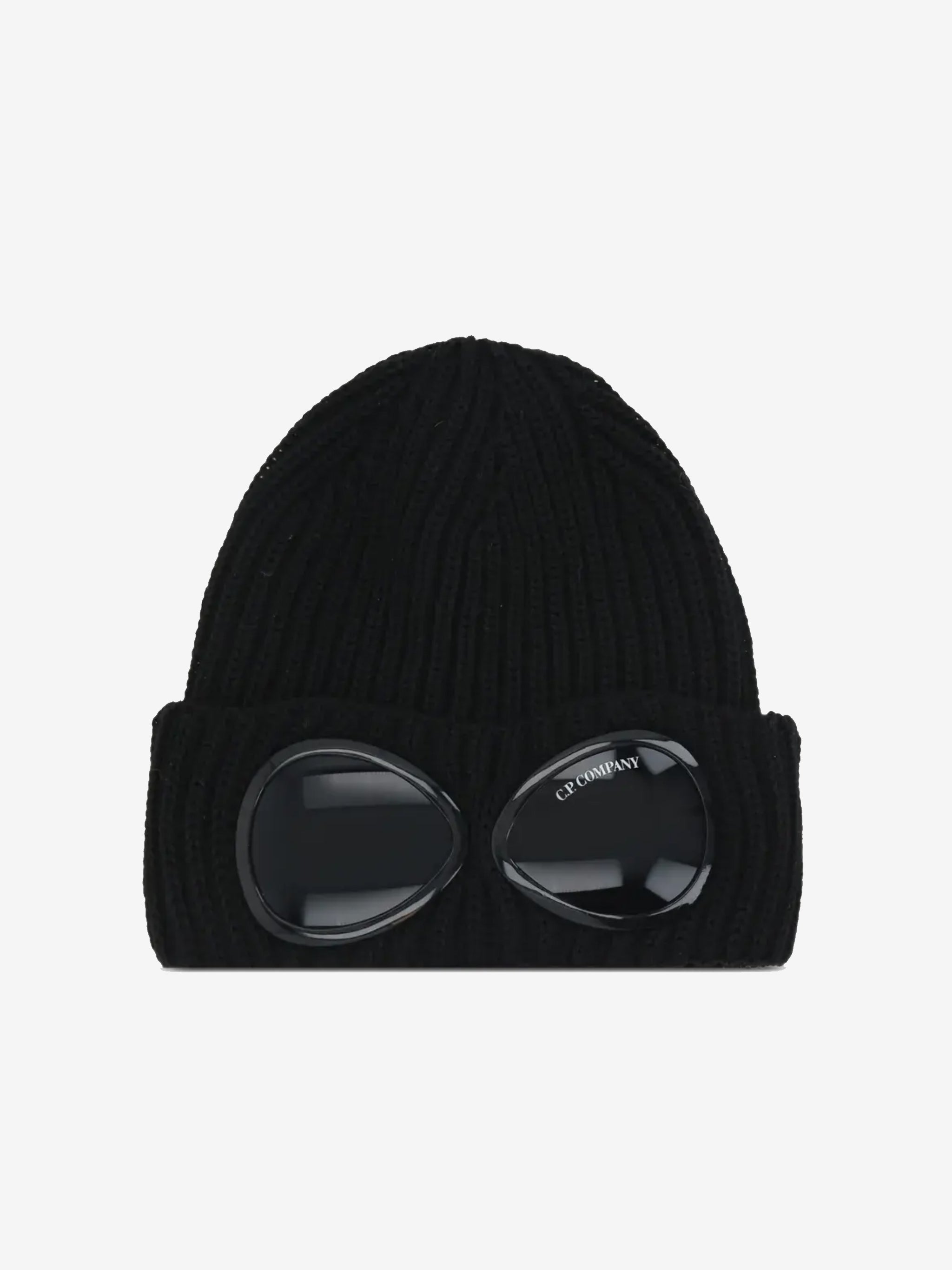 Black beanie, front view