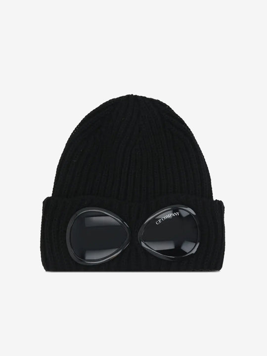 Black beanie, front view