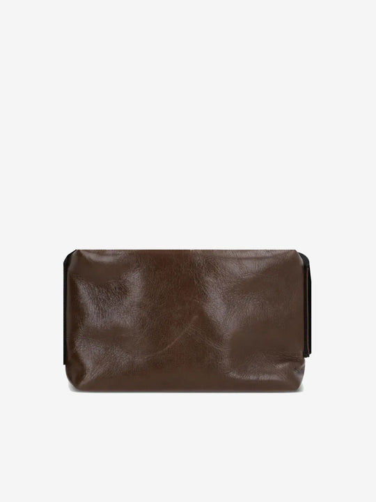 Brown bag, back view