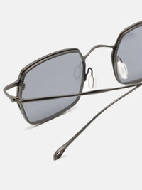 RIGARDS - Beta Titanium Dark Gray (Frame) X Dark Gray (LENS) Sunglasses