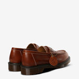 Brown shoes,back view