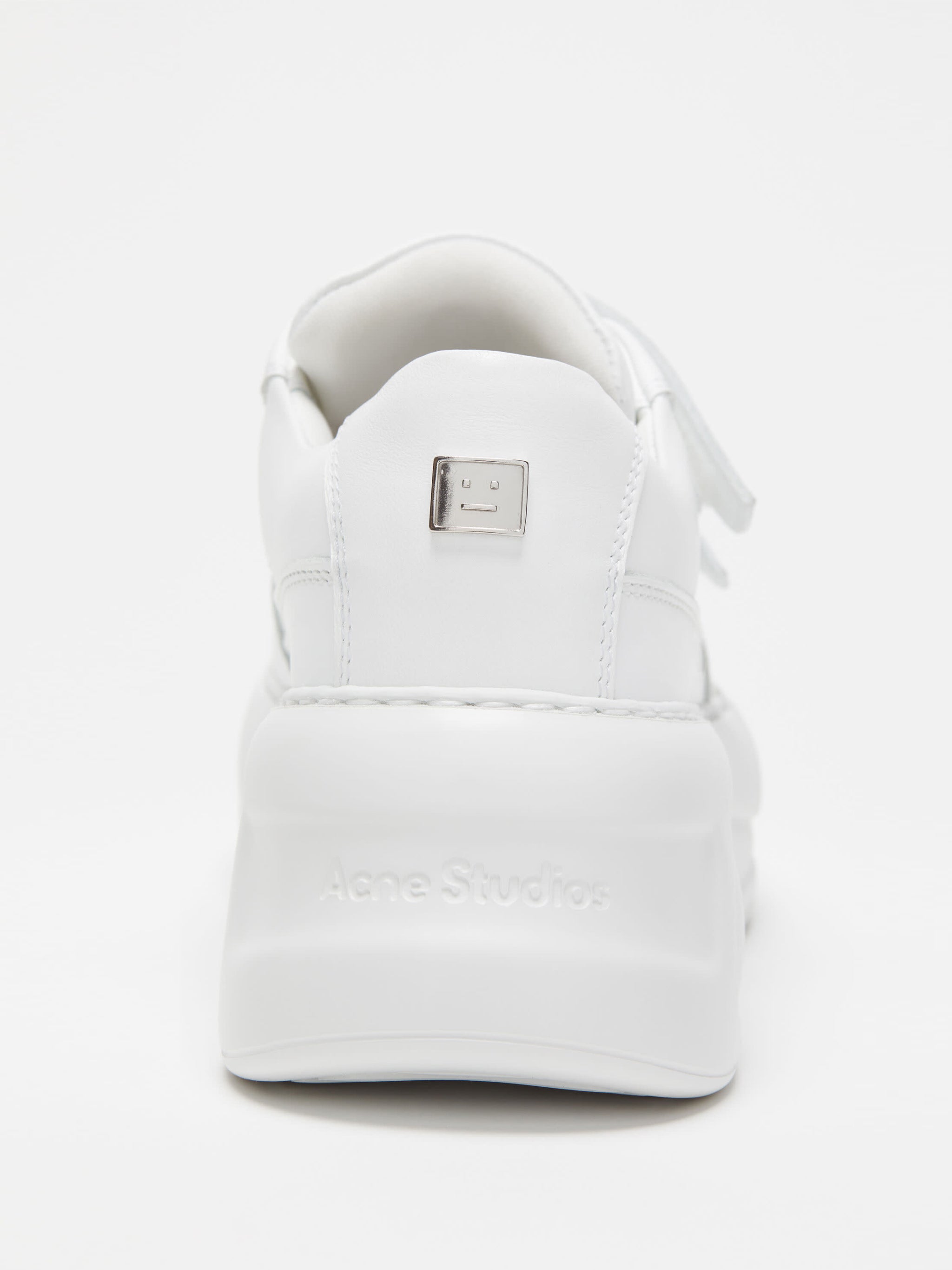 Acne Studios ホワイトレザーブーツ アクネストゥディオズ Acne Studios ホワイトレザーショートブーツ