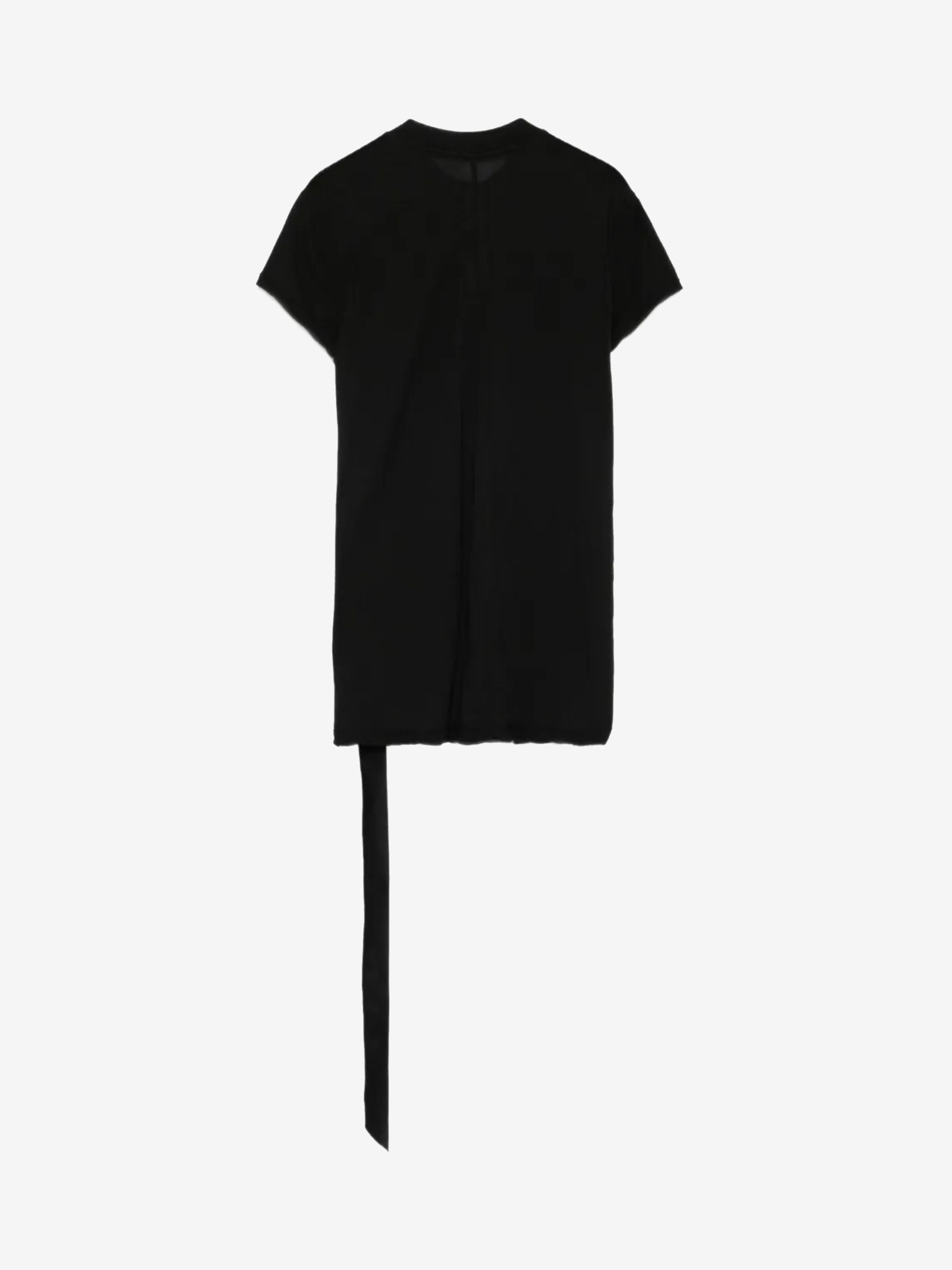 Black T-shirt, front view