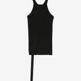 Black tank, front view