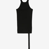 Black tank, back view