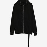 Black hoodie, front view