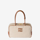 MIU MIU - Women Contrast Beau Canvas Bag