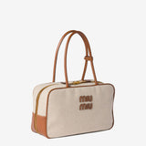 MIU MIU - Women Contrast Beau Canvas Bag