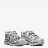 Grey sneakers, side view