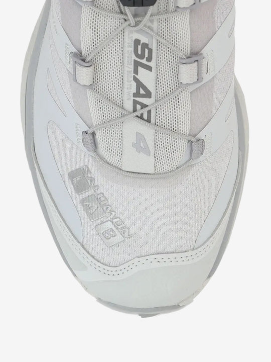 White sneakers, top view