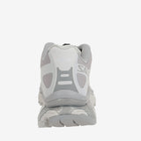 White sneakers, back view