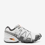 Grey sneakers, front view