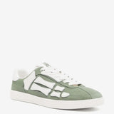 Green sneaker,side view