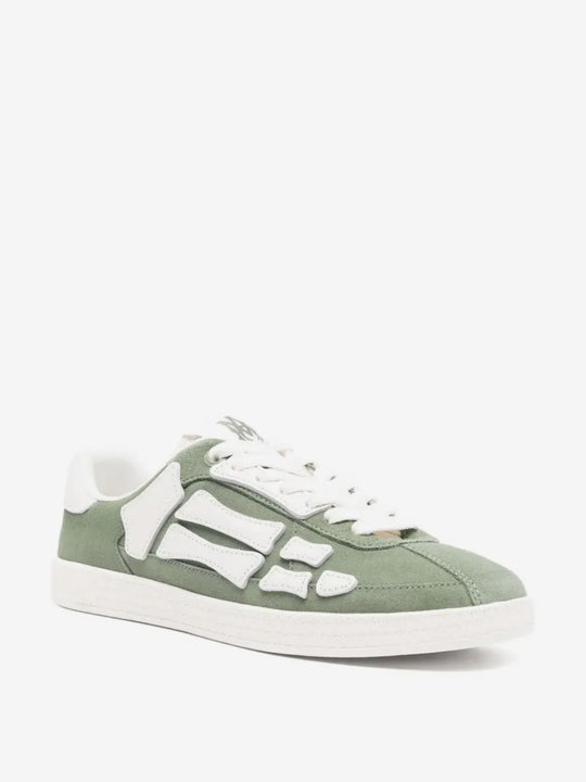 Green sneaker,side view