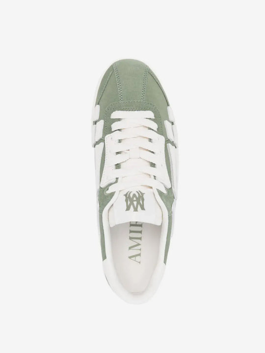 Green sneaker,top view