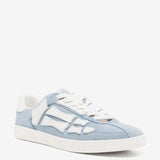 Blue sneaker,side view