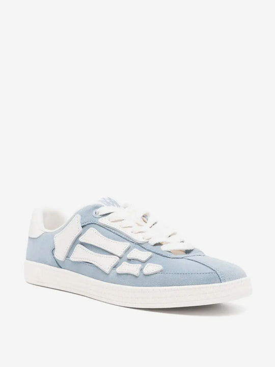 Blue sneaker,side view