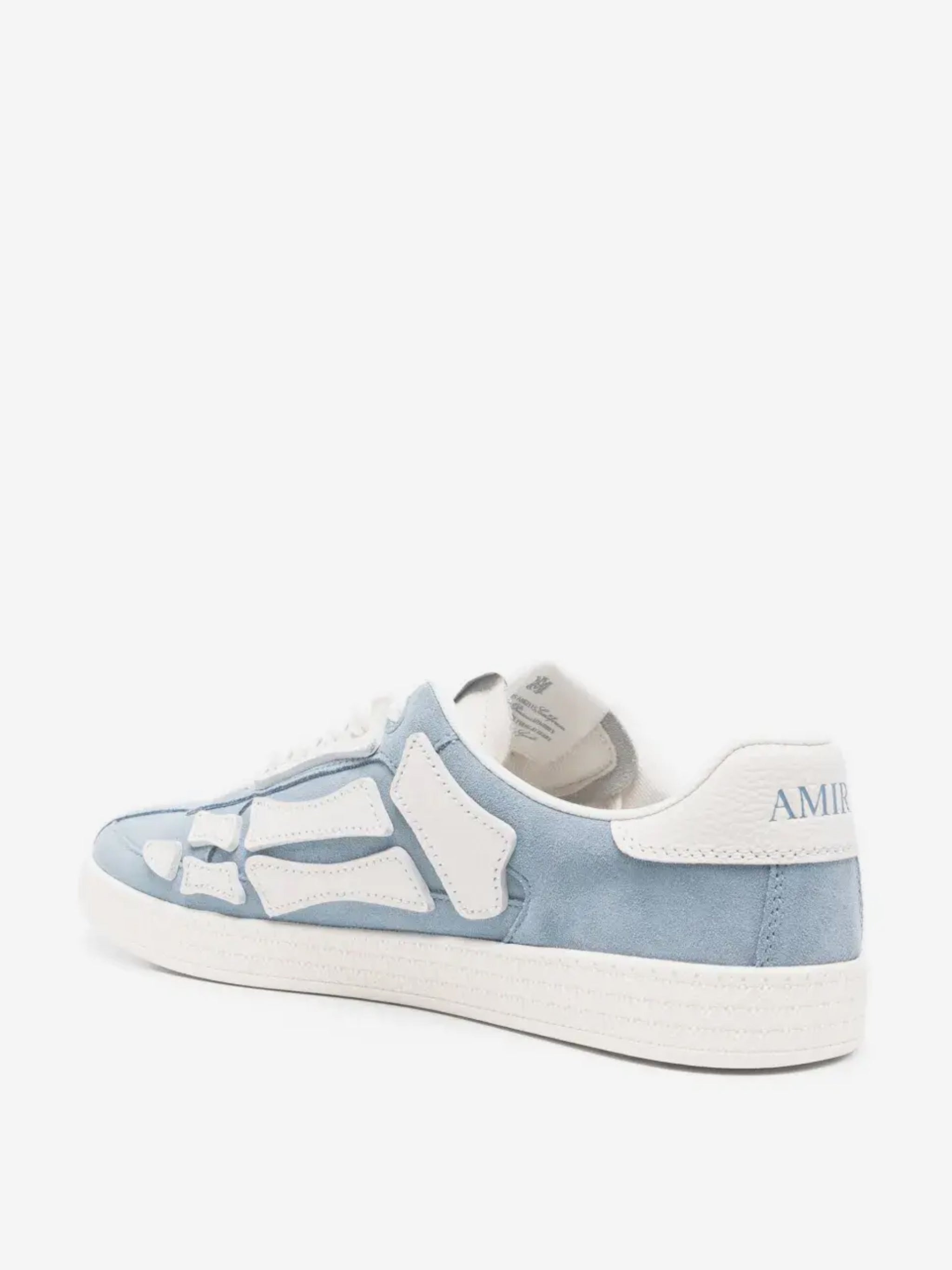 Blue sneaker,back view